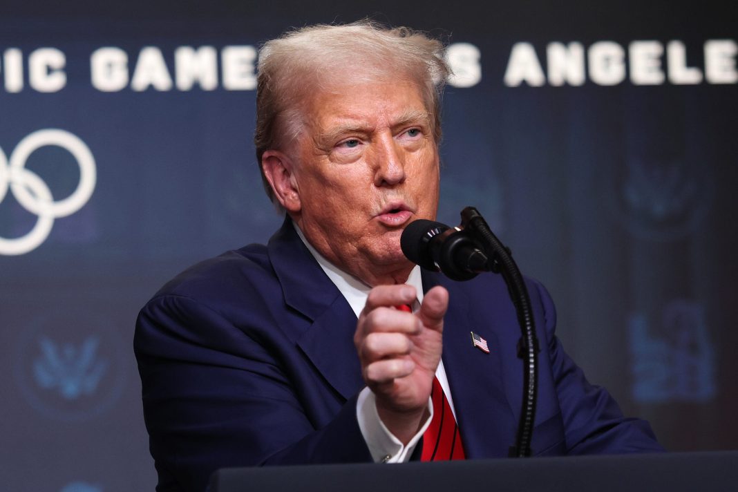 Donald Trump Accused of Wearing ‘Double Diaper’ at Memorial Day Event