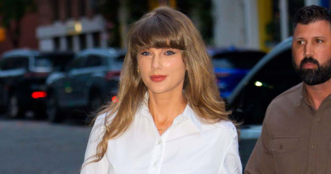 Taylor Swift Stuns in Stella McCartney Look as She Steps Out for NYC Dinner