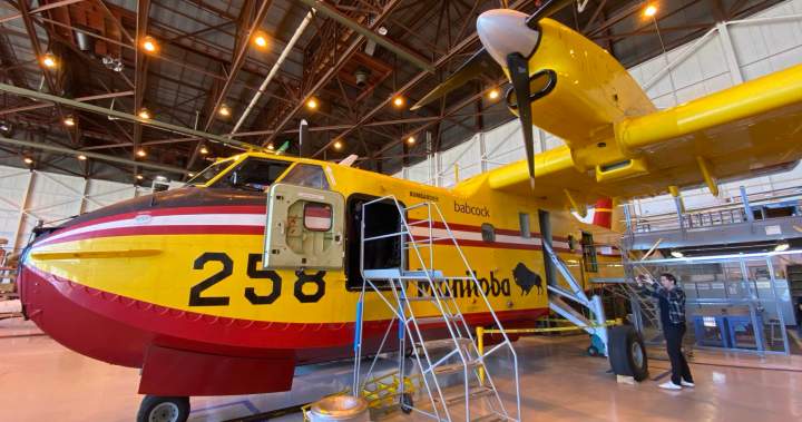 ‘Out of control wildfire’ in central Manitoba quadruples in size