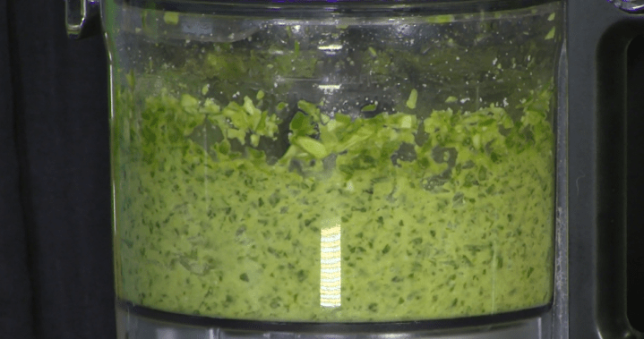 Recipe: Pistachio mint pesto
