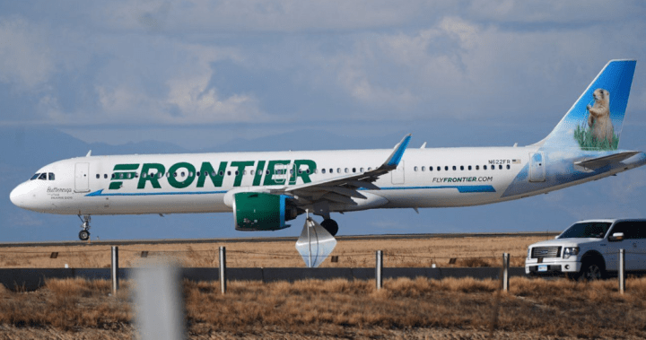Frontier Airlines plane strikes person walking on runway at Denver airport