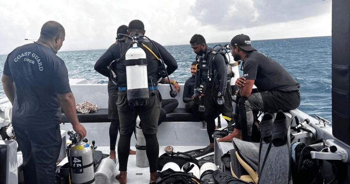 Maldives military diver dies searching for bodies of 4 Italians in an underwater cave