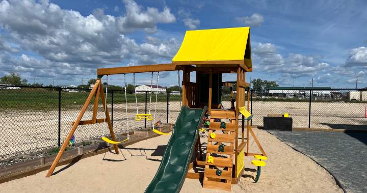 Stolen play structure returned to Headingley Montessori School, arrest made