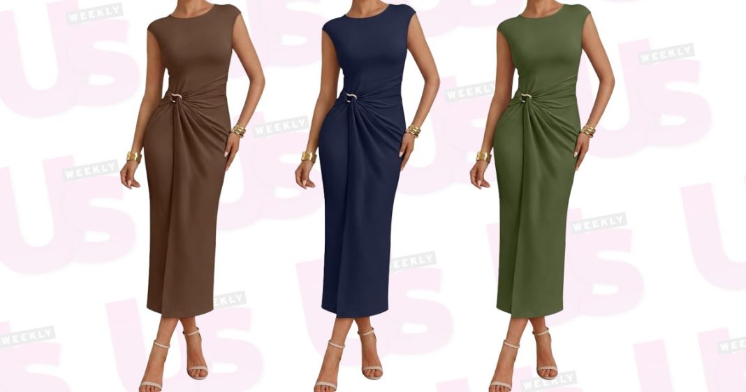 This $25 Bodycon Wrap Dress Solved My Summer Wedding Outfit Crisis