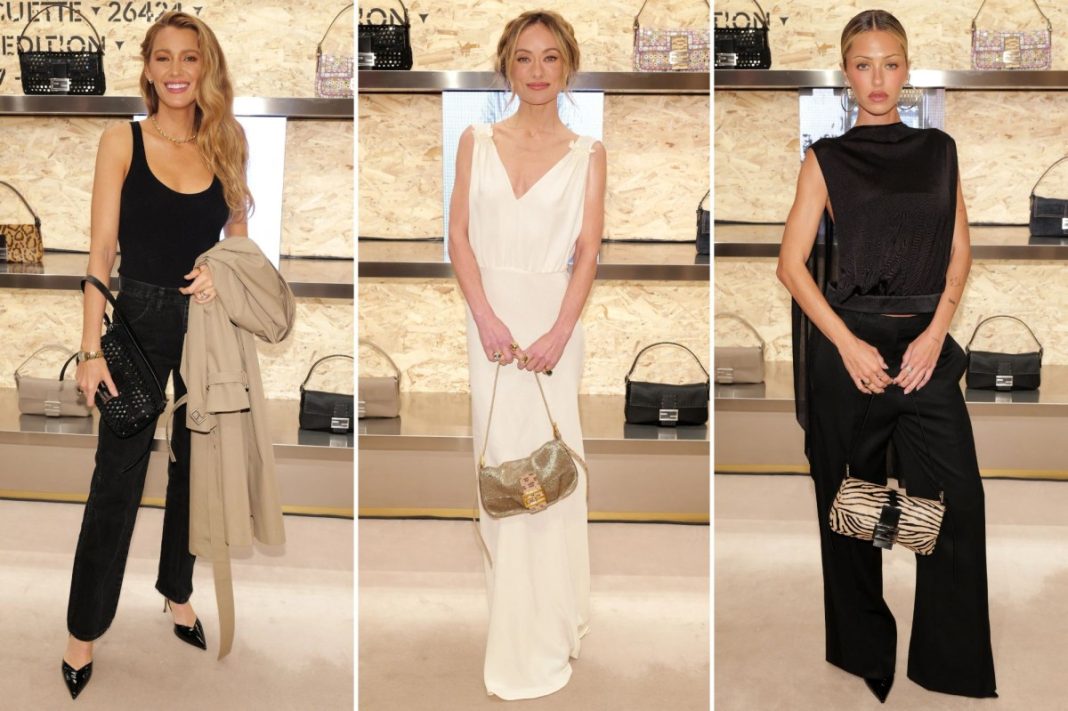 Blake Lively, Olivia Wilde and more celebrate the Fendi Baguette at star-studded NYC bash
