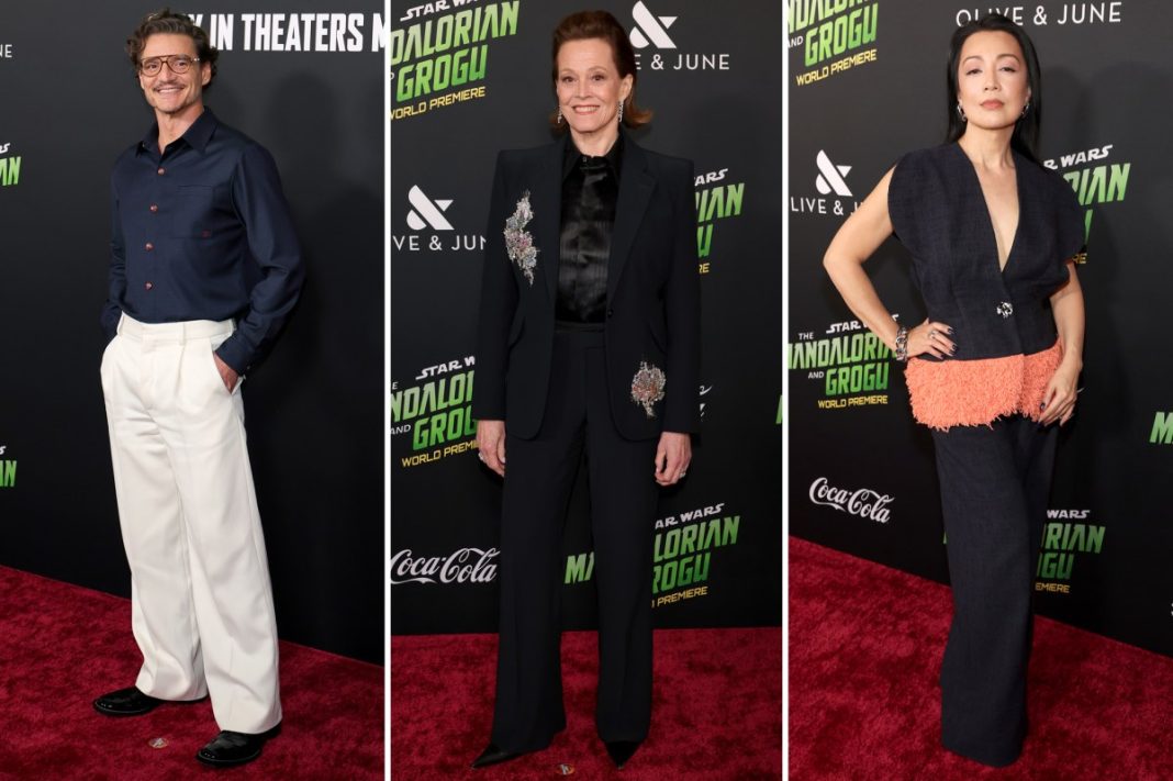 ‘The Mandalorian and Grogu’ LA premiere red carpet: Pedro Pascal, Sigourney Weaver and more