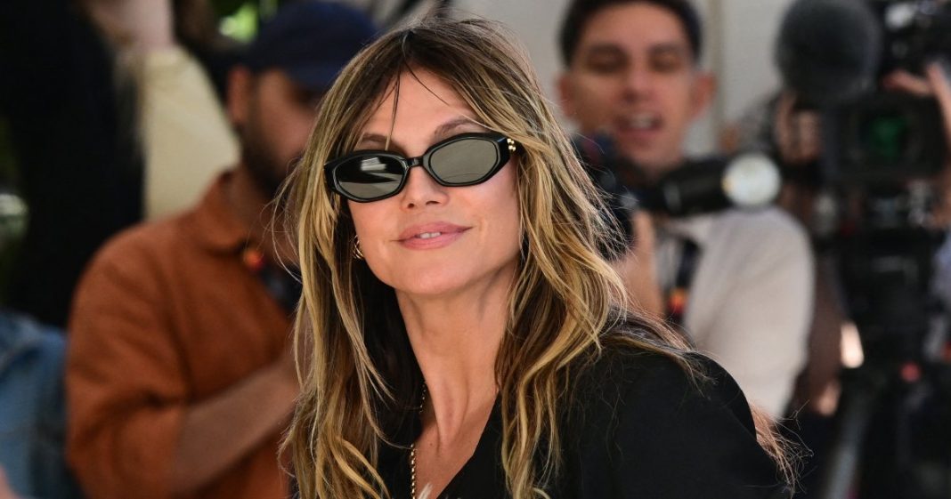 Forget Heidi Klum's Sheer Top — We're Looking at Her Chic Loafers Style
