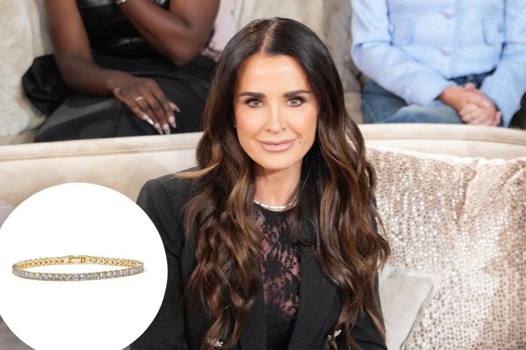 Kyle Richards says this $20 tennis bracelet ‘looks 100% real’ — and it has thousands of five-star reviews