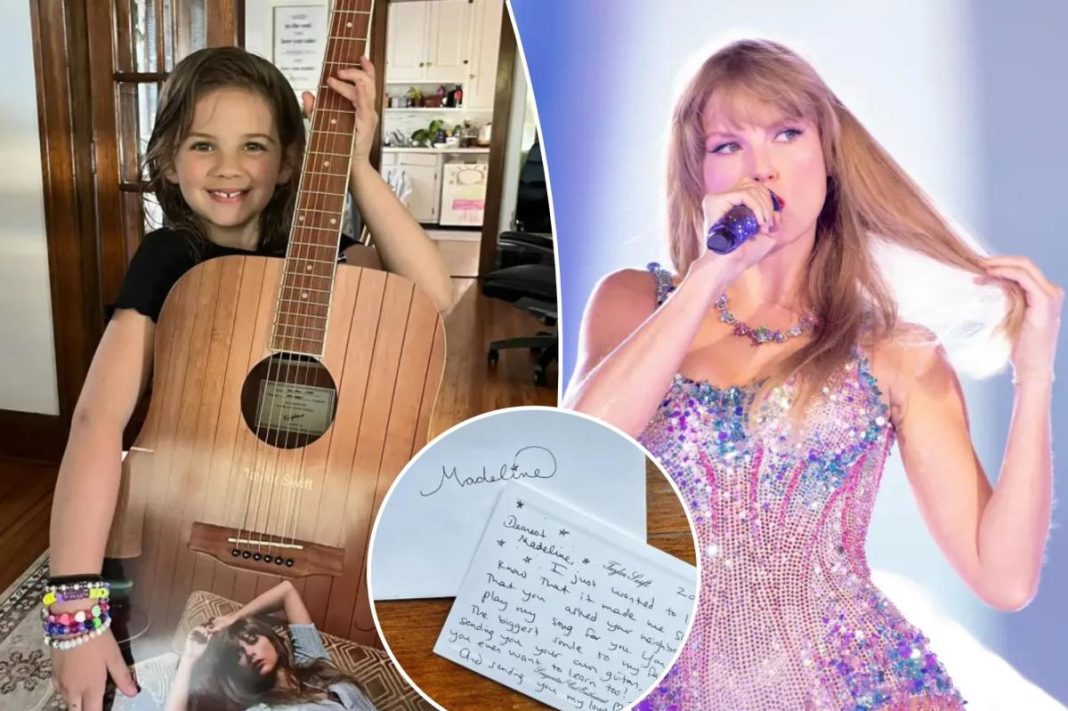 Taylor Swift surprises 8-year-old fan after viral video with musician neighbor reaches superstar