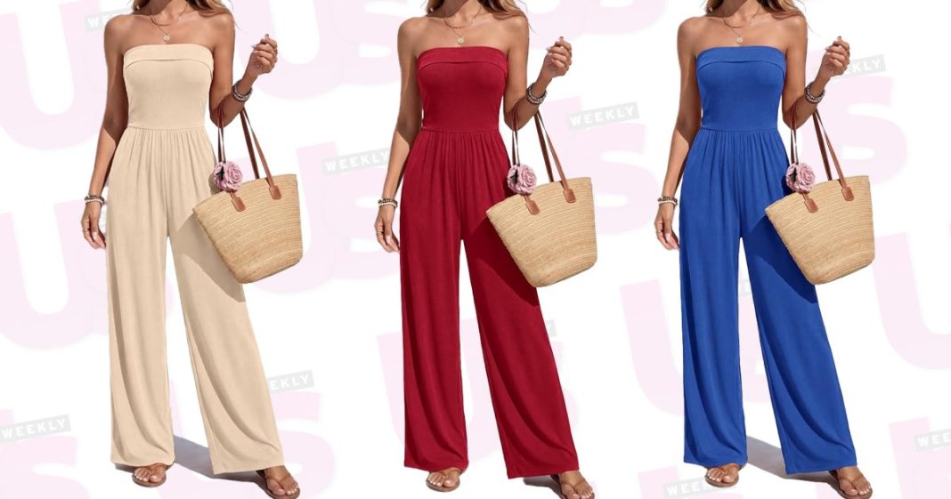 This 'Flattering, Sophisticated' Jumpsuit Works in Confusing Weather