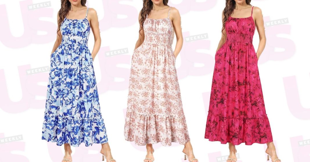 This Easy Floral Maxi Dress Is My Uniform This Summer
