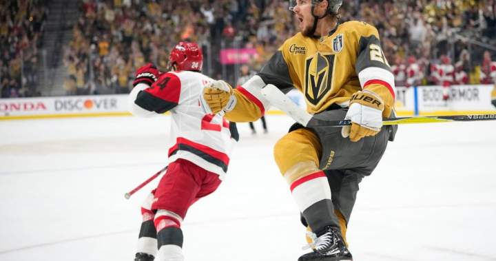 ANALYSIS: Manitoban shining in Vegas Golden Knights’ Stanley Cup quest
