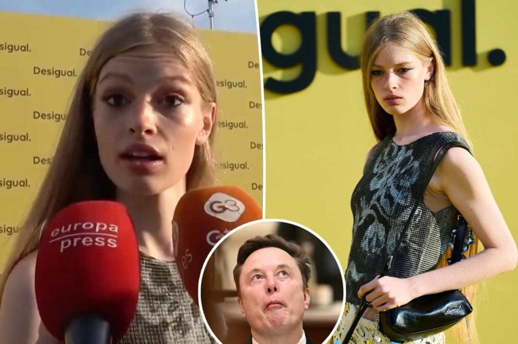 Elon Musk’s estranged daughter Vivian Wilson storms off mid-interview when asked about billionaire dad
