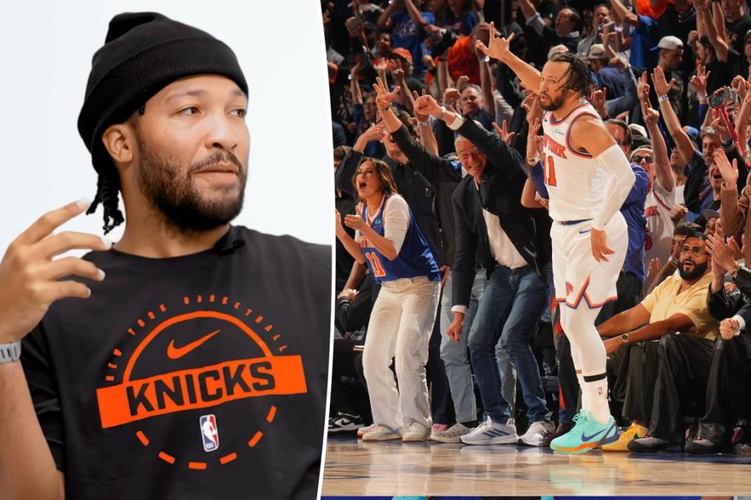 Knicks star Jalen Brunson reveals A-lister he looks for on celebrity row every game