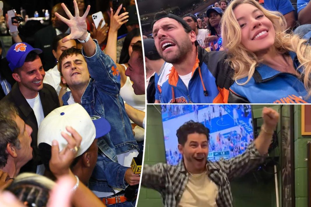 Celebrity Knicks fans freak over Game 4 win from the stands, in the streets and at home in epic videos