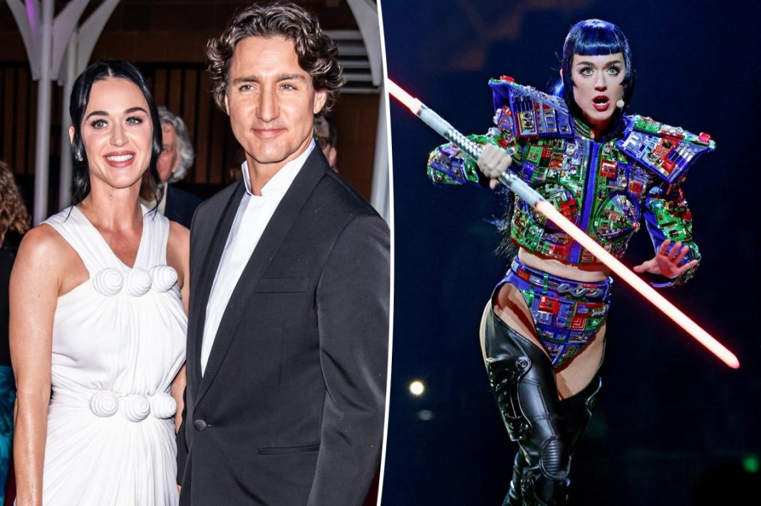 Katy Perry plotting yacht getaway with Justin Trudeau during European tour