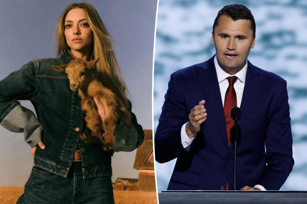 Amanda Seyfried claims she had to hire a bodyguard after her controversial Charlie Kirk criticism