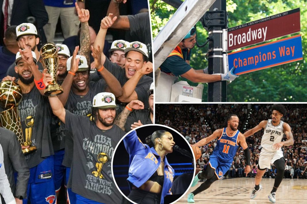 Champion Knicks are taking over NYC — How to watch the ticker-tape parade for free