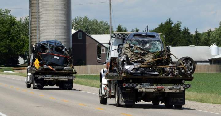 6 people, including infant, remain in hospital after Ontario collision: OPP