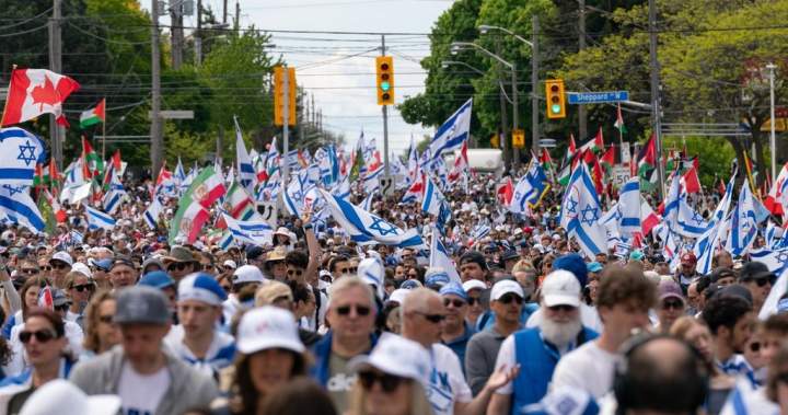 Security tight as Walk for Israel in Toronto draws tens of thousands