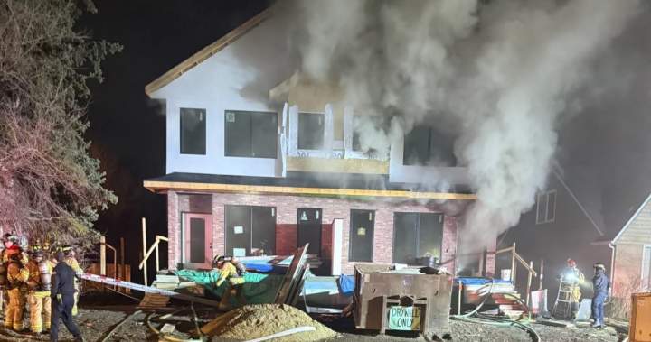 Man charged in spree of Edmonton infill arsons from fall of 2025