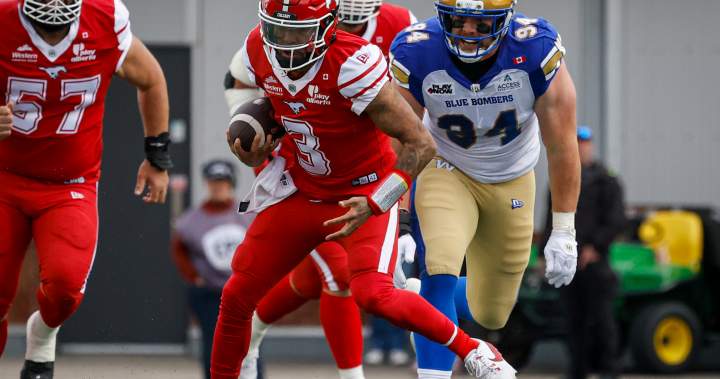 Winnipeg Blue Bombers defensive lineman Jake Ceresna named player of week