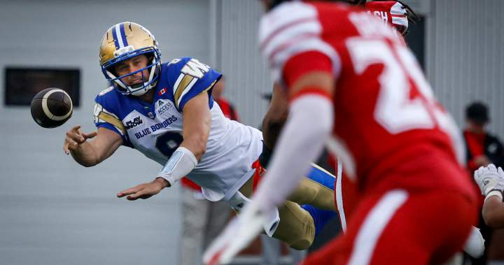 Castillo hits last-second field goal as Bombers pick up season-opening win in Calgary