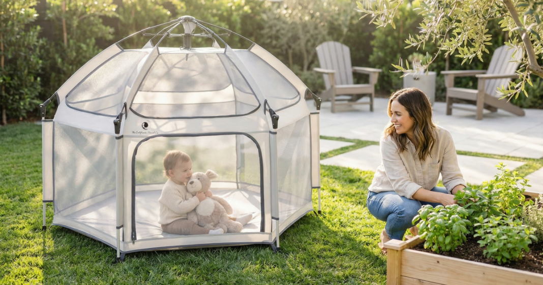 Parents Are Calling This the 'No-Stress' Playpen