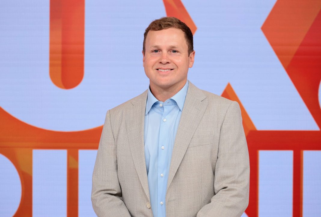Spencer Pratt visits "Fox & Friends" at Fox News Channel Studios on May 28, 2026 in New York City. 