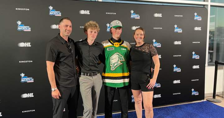 London Knights 1st round pick already a part of the family