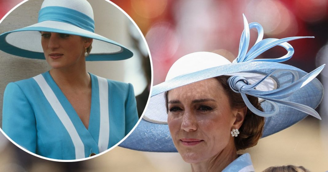 Kate Middleton Channels Late Princess Diana at Trooping the Colour