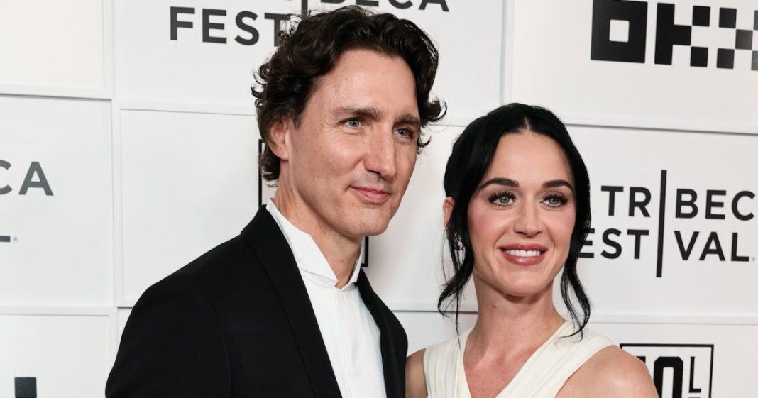 Katy Perry and Justin Trudeau Cuddle Up at Team USA's 1st World Cup Match