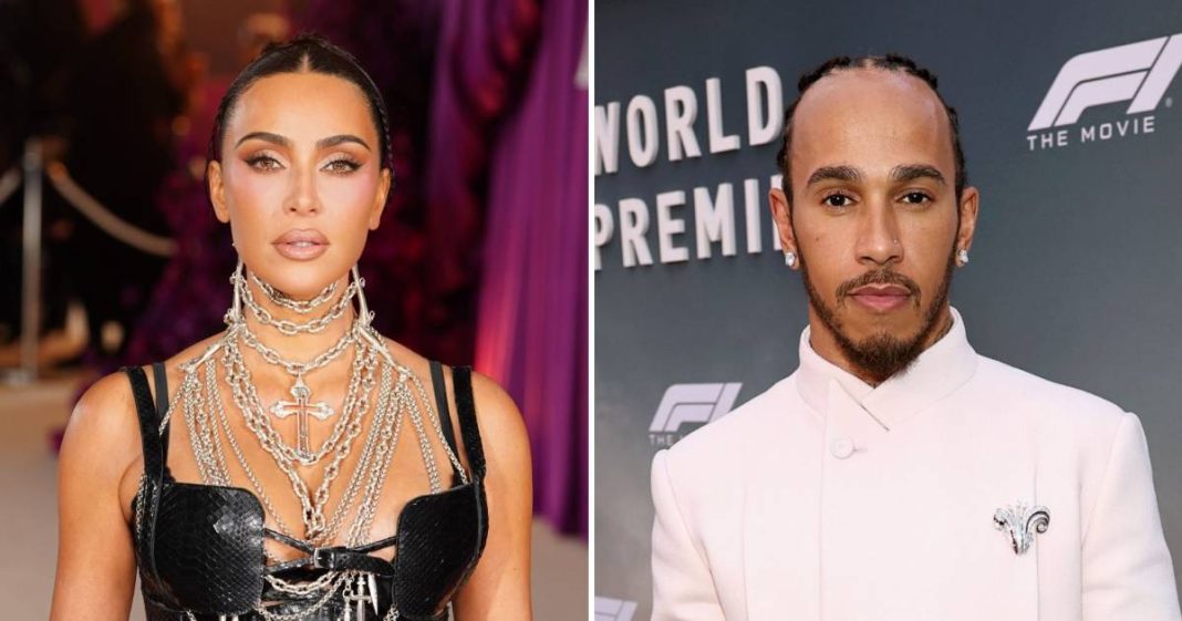 Kim Kardashian Hard Launches Lewis Hamilton Romance on Instagram