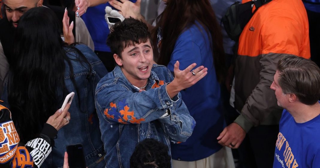 Timothee Chalamet and Kylie Jenner Pack on PDA at NBA Finals