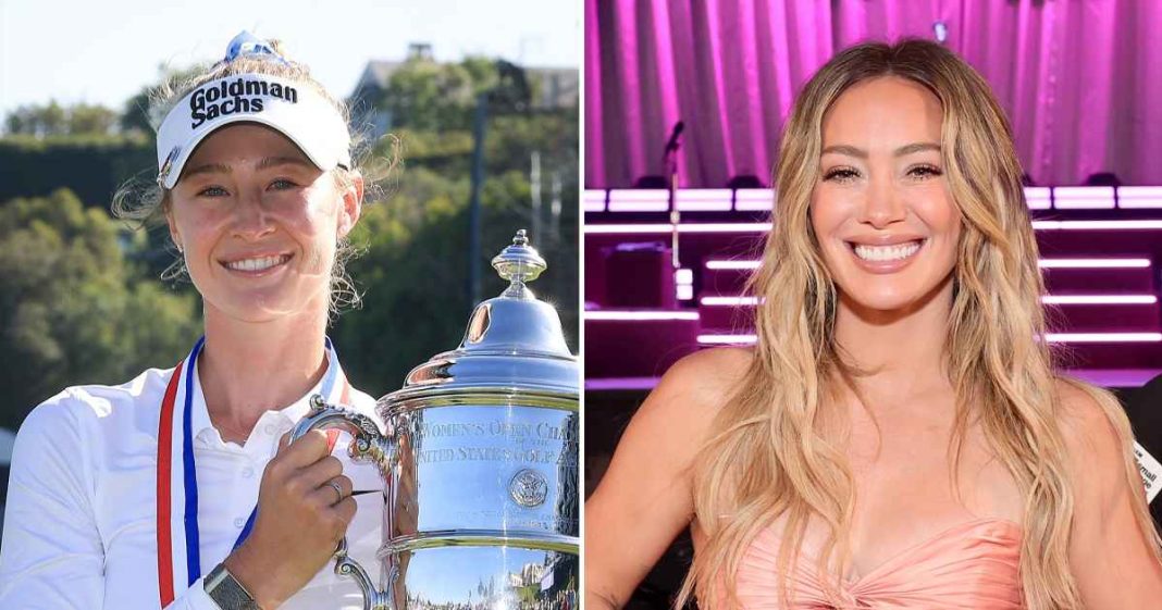 Nelly Korda Had the Best Reaction to Hilary Duff's Support After U.S. Open Win