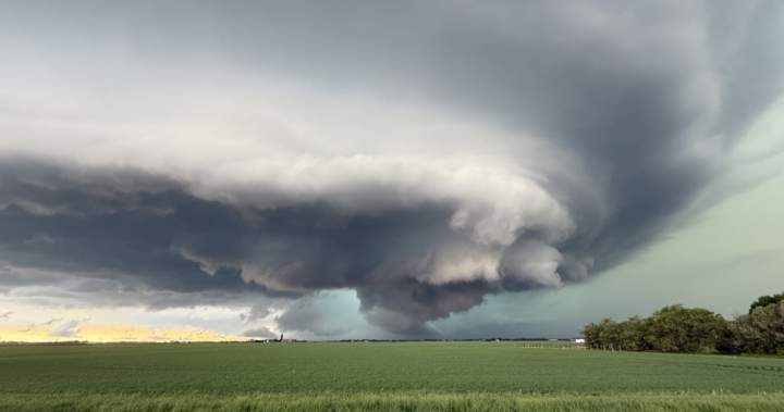 Manitoba Hydro warns of widespread power outages after hail, heavy rain hit province in another massive storm