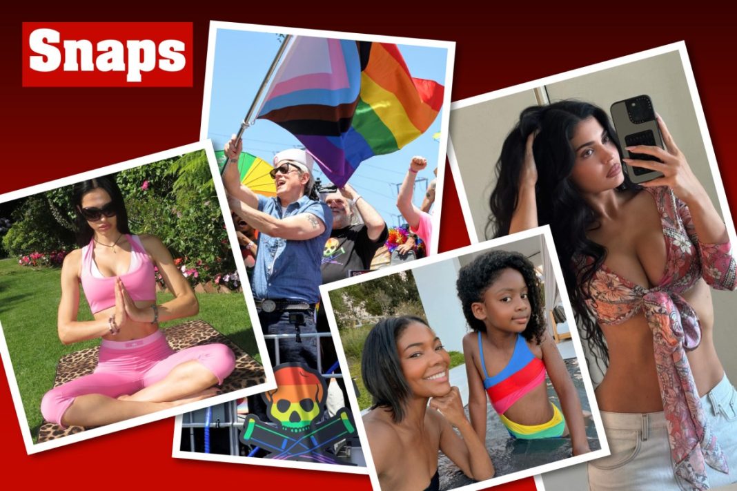 Star snaps of the week: Gabrielle Union, Kylie Jenner, Johnny Knoxville, Amelia Gray Hamlin and more