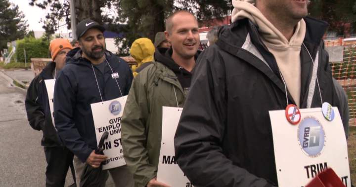 Metro Vancouver job action enters 2nd week as pickets go up at watersheds
