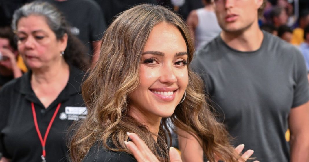 Jessica Alba's Cool-Mom Adidas Sneakers Are on Mega Sale Right Now