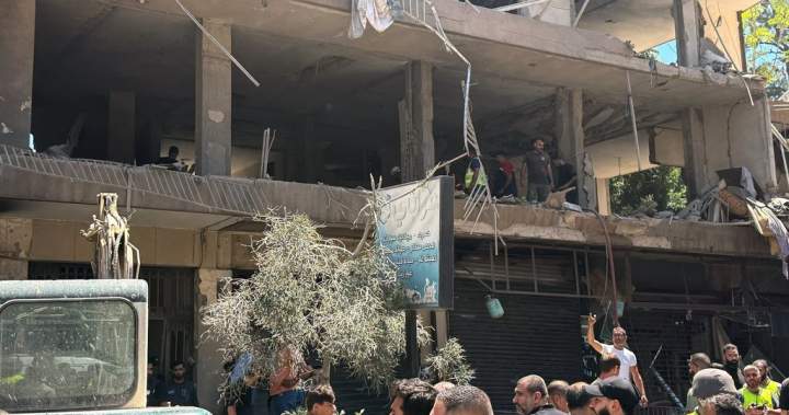 Israel strikes Beirut as possible U.S.-Iran deal looms
