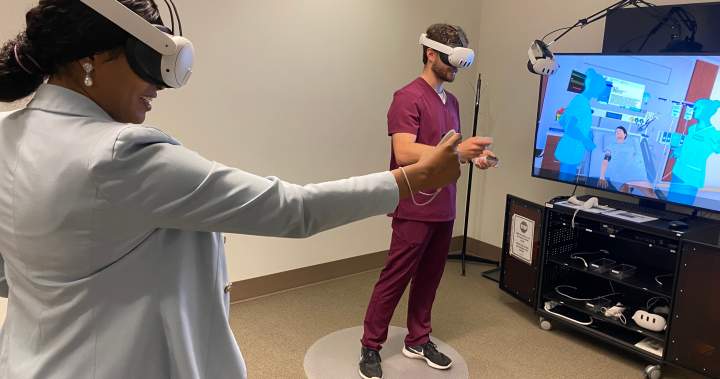 Virtual reality pilot project gives Alberta nursing students hands-on-experience