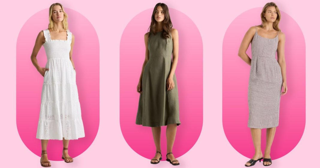 I'm 5'2" — And I'm So Impressed by Quince's Petite Girl Summer Dresses