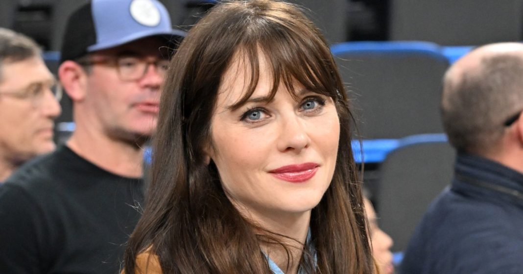 Zooey Deschanel's Blue Kicks Are the Blueprint for Whimsical Summer Style